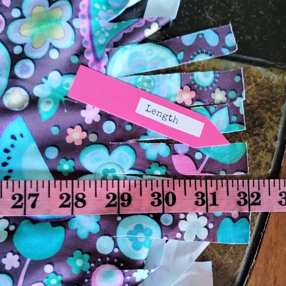 Colorful House Women Hippie Poncho Adult 60s Cosplay Costume - Picture 6 of 6